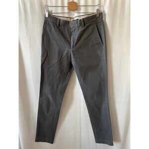 Banana Republic Fulton Chino Grey Hemmed 30W 31.5L